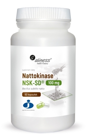 ALINESS Nattokinaza Nattokinase NSK-SD® 100mg 60 kaps