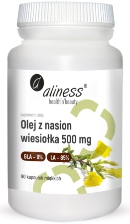 ALINESS Olej z Wiesiołka 500mg 90 kaps