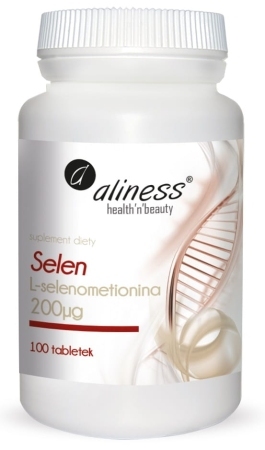 ALINESS Selen L-selenometionina 200ug 100tabl