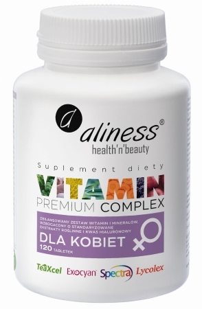 ALINESS Vitamin Complex dla Kobiet 120 tab