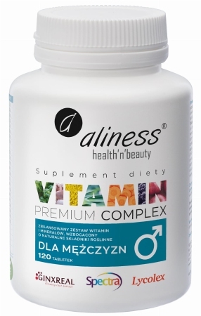 ALINESS Vitamin Complex dla Mężczyzn 120ta