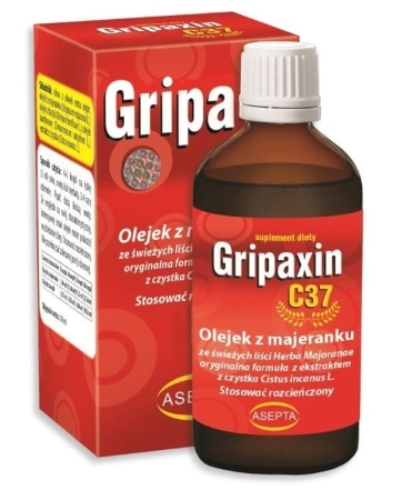 Gripaxin C37 Olej z majeranku 30ml Asepta